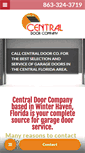 Mobile Screenshot of centraldoorfl.com